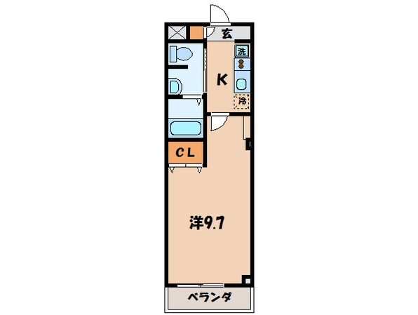 西尾駅 徒歩15分 3階の物件間取画像